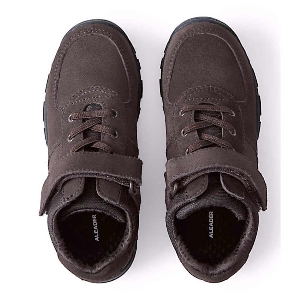 Lands End Boys All Weather Suede Leather Boots